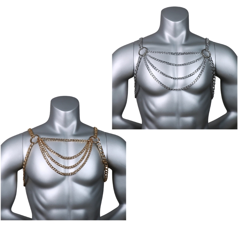 Męski seksowny metalowy łańcus – Body Jewelry Retainers recenzja i cena